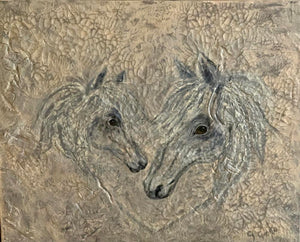 Mare and Foal 24x30