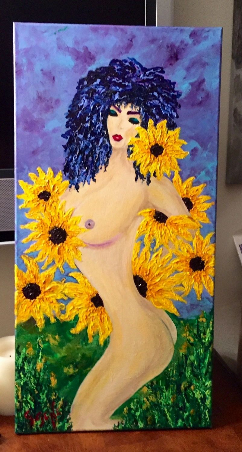 She is the Sunflower 12x24
