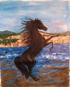 Stallion on the Beach 24x30