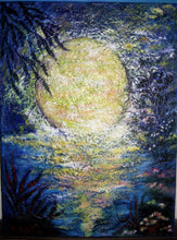 Load image into Gallery viewer, Moonlight on the Bay 18x24
