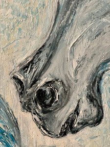 Blue Horse Oil 20x24