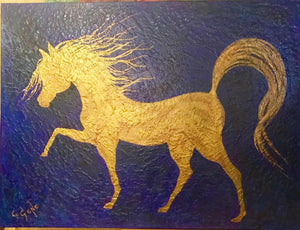Golden Horse 30x40