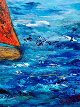Load image into Gallery viewer, Moonlight Sail 30 x 40
