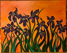 Load image into Gallery viewer, Irises 16x20
